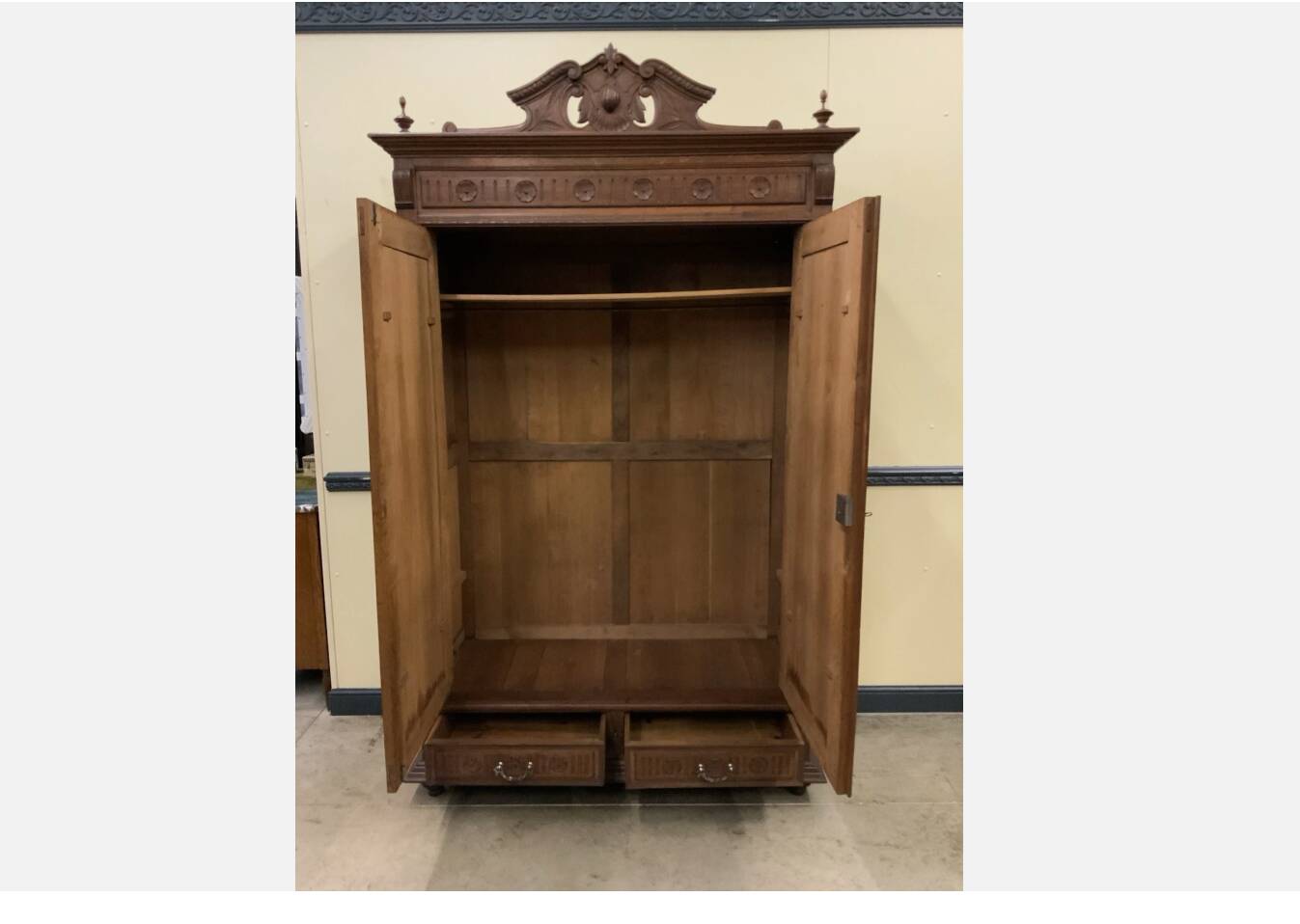 Antique Gründerzeit wardrobe