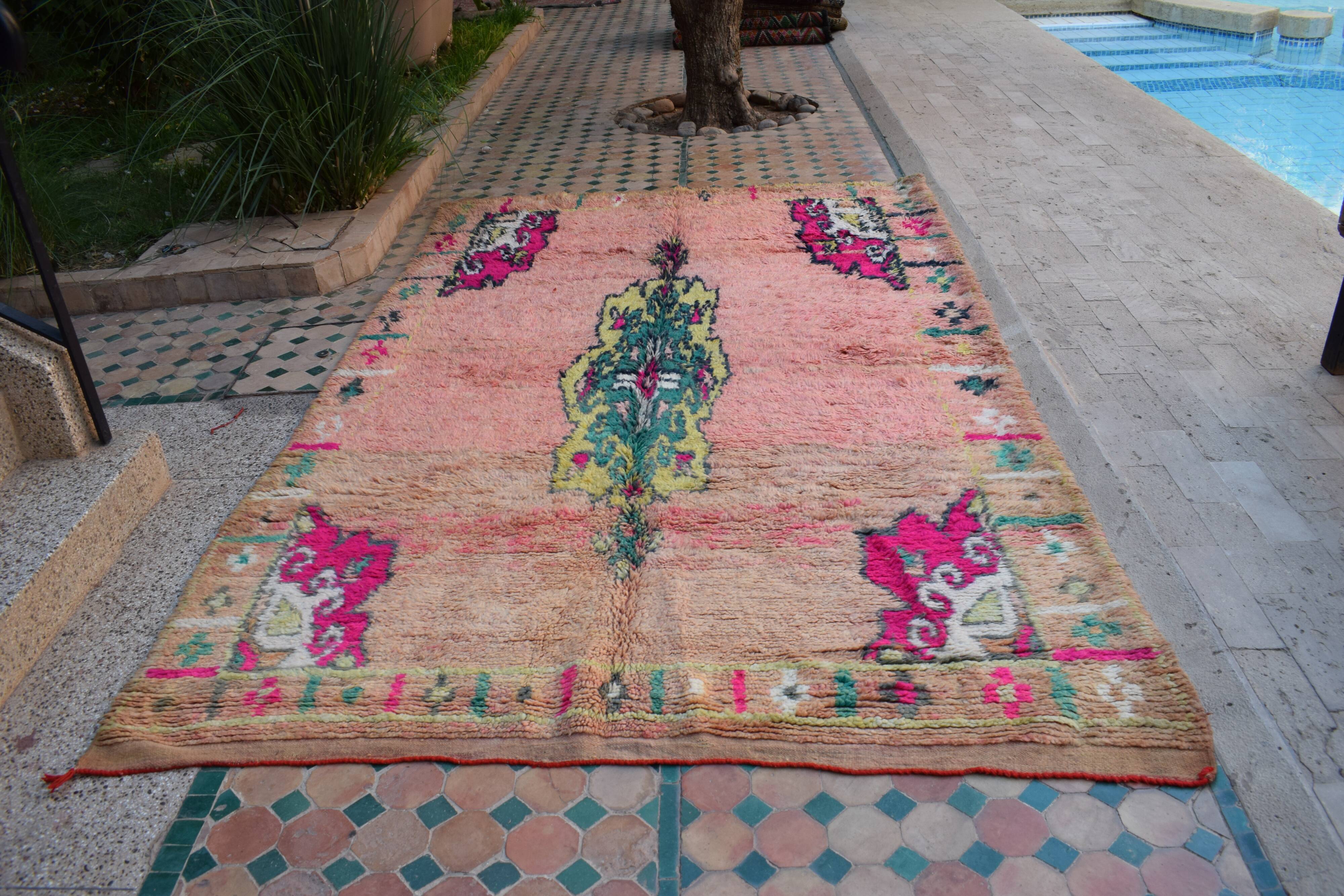 Berber rug Moroccan vintage Atlas, 305x183cm