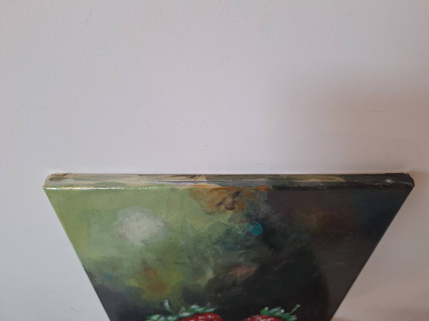 Gouache painting on canvas