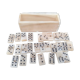 Jeu de dominos en albatre