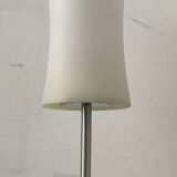 Vintage metal and glass touch lamp