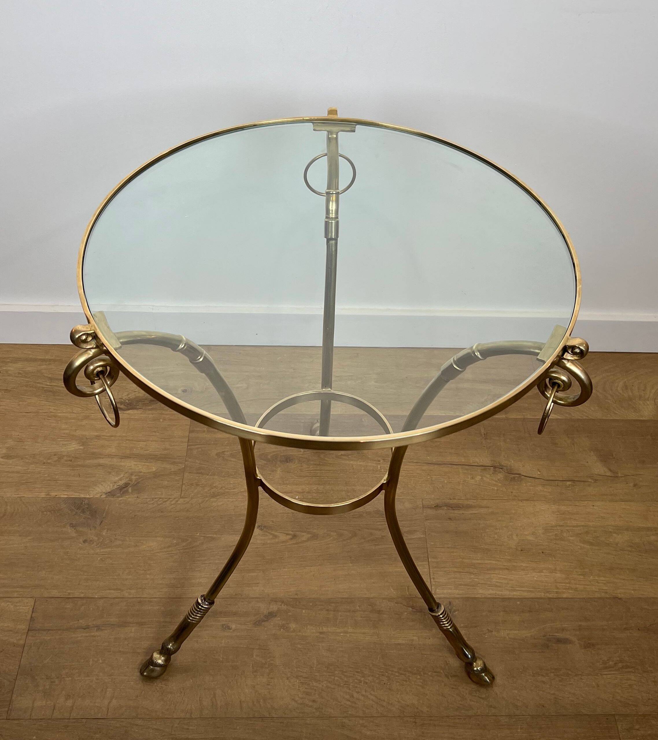 Brass gueridon from Maison Jansen