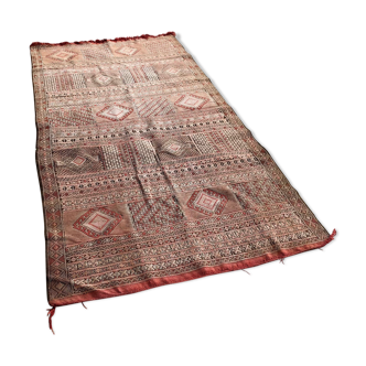 Red Kilim Carpet 260x135