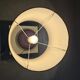 Holmegaard design table lamp model Troll 2 glass base purple color