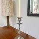 Antique metal candlestick