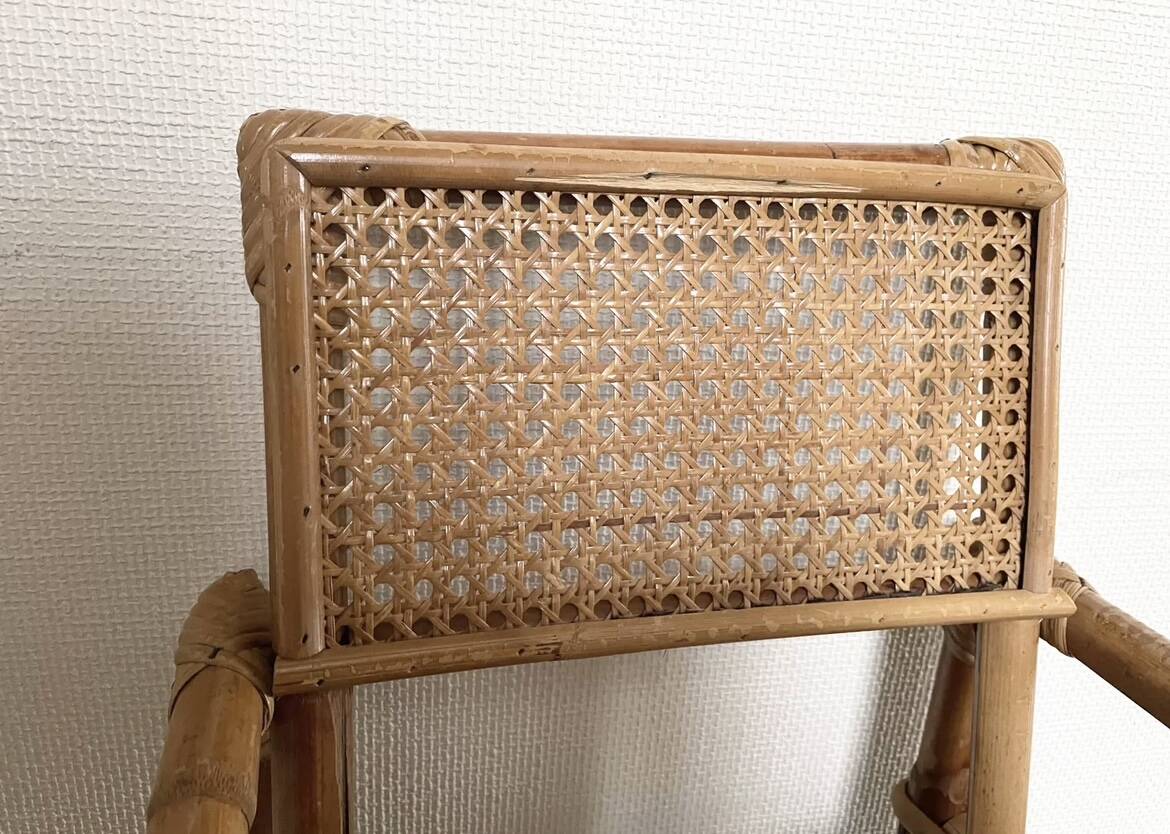 Children's rattan armchair