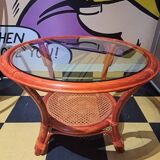 Rattan table
