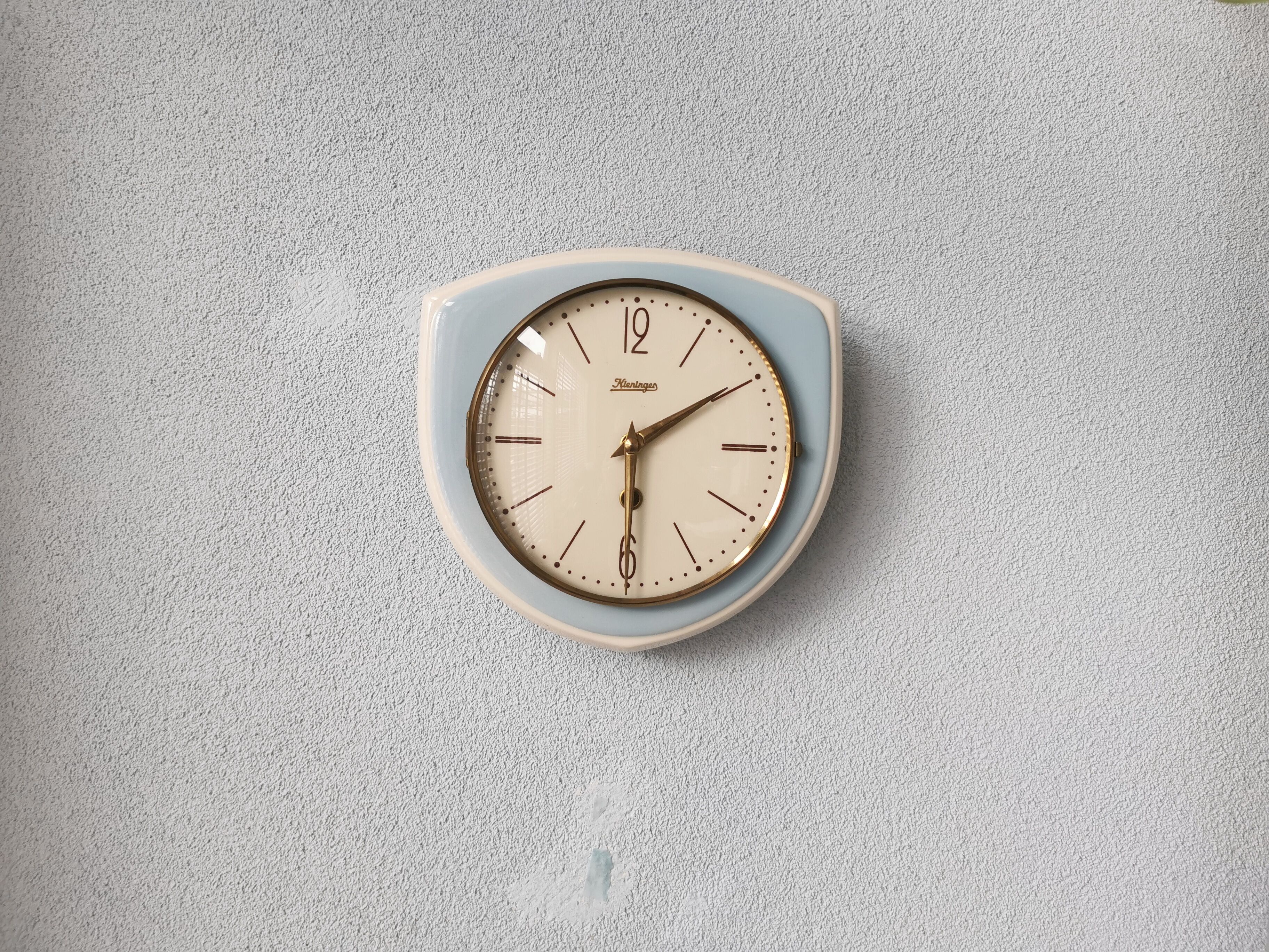 Vintage wall clock Kieninger from the 70's