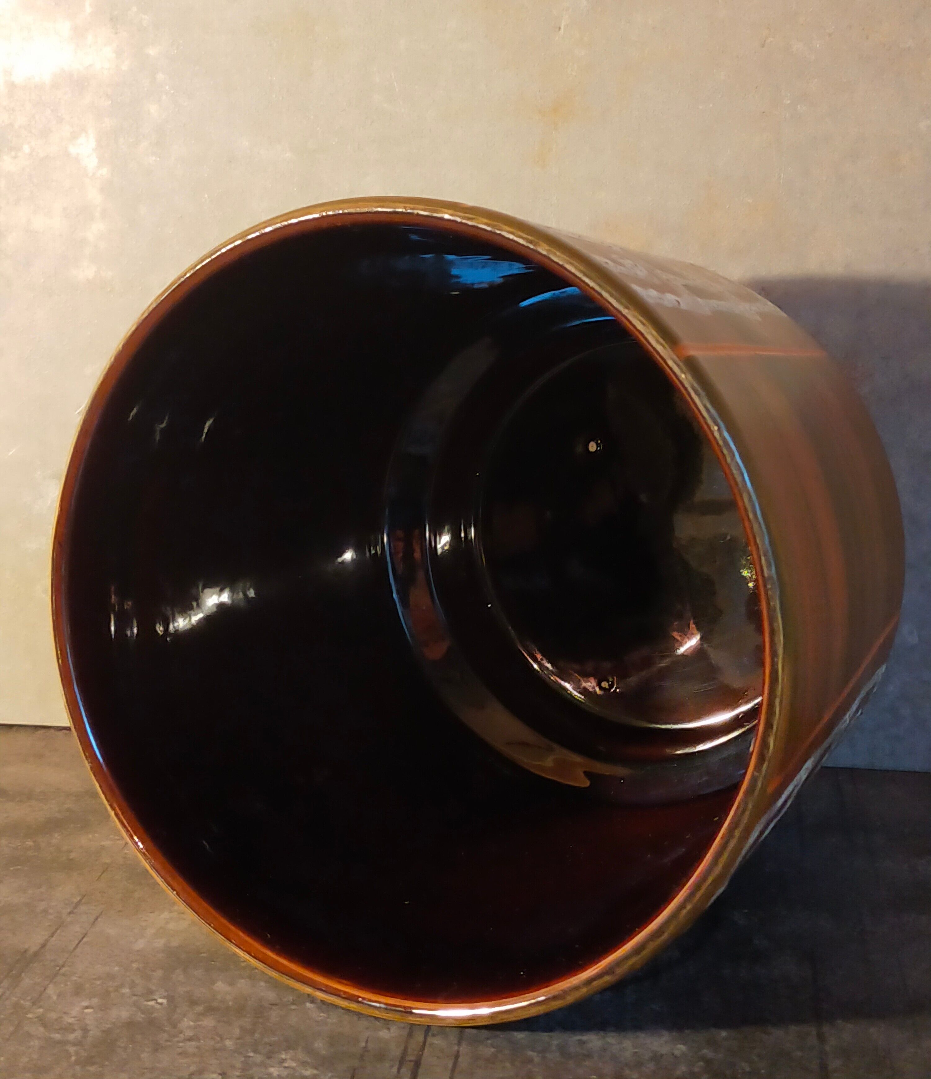 Ceramic pot cover 50s