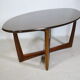 Mid-Century Oval Coffee Table for Kondor Möbel, 1960s