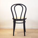 Black No.18 style chair, Czechoslovakia, 1960's