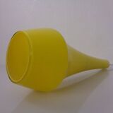 Yellow Teardrop Glass Ceiling Lamp from Holmegaard, Denmark, 1960s