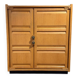 Large solid oak wardrobe - Guillerme & Chambron