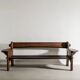 Vintage Swedish Wooden Pine Sofa by David Rosén for NK Sweden, 1930s