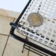 Side table with integrated magazine rack Tjerk Reijenga Pilastro 1950s