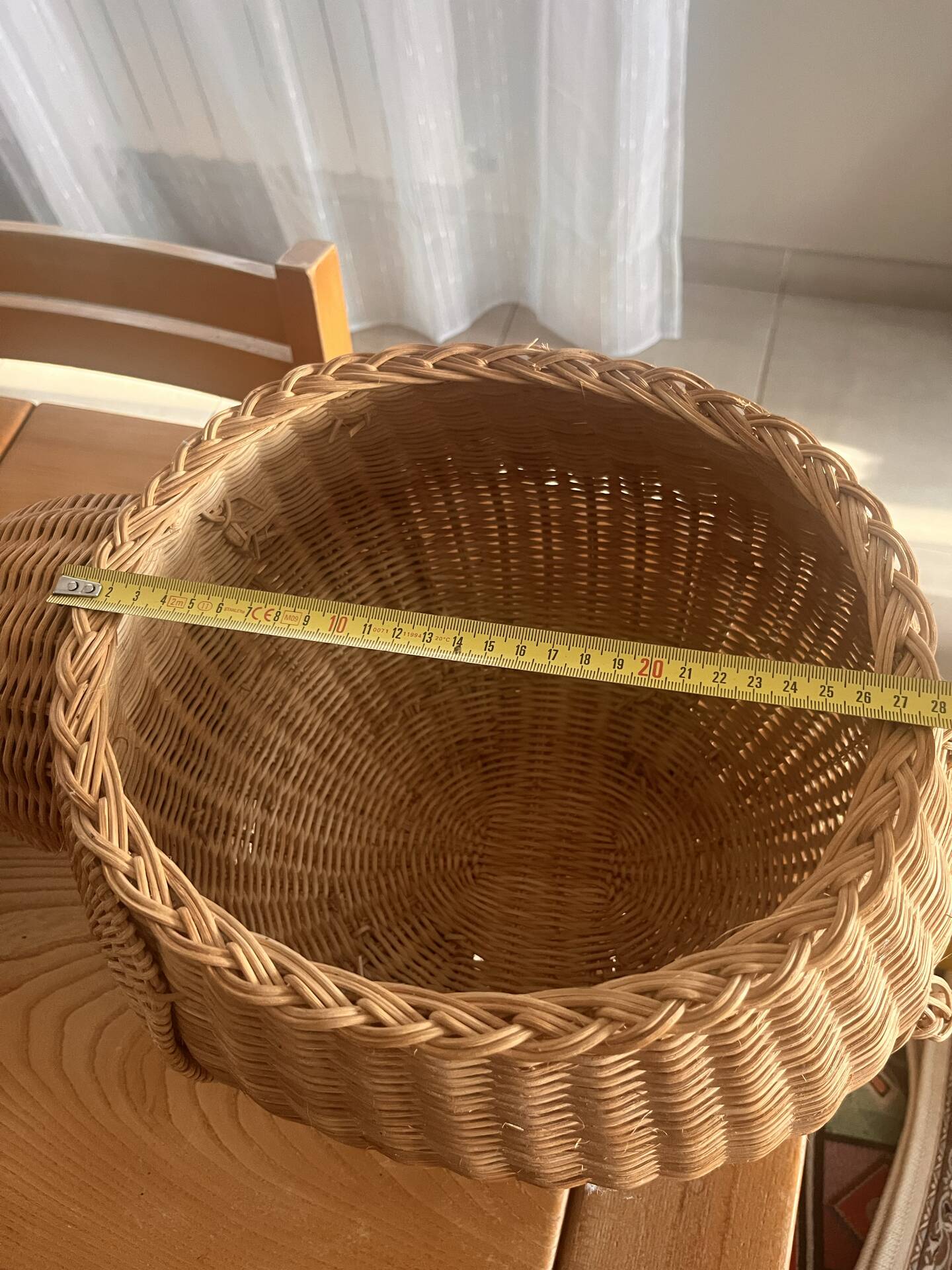 Panier éléphant en rotin