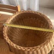 Panier éléphant en rotin