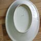 Vintage Vallauris asparagus dish in barbotine ceramic – 1950s