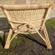 Rattan deck chair from the 70s/80s.