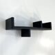 Black Snake shelf by Adriano Baldanzi & Alessandro Novelli for Casamania