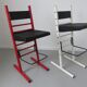 Pair of modular stools " Errebi " Italy 80s era Memphis