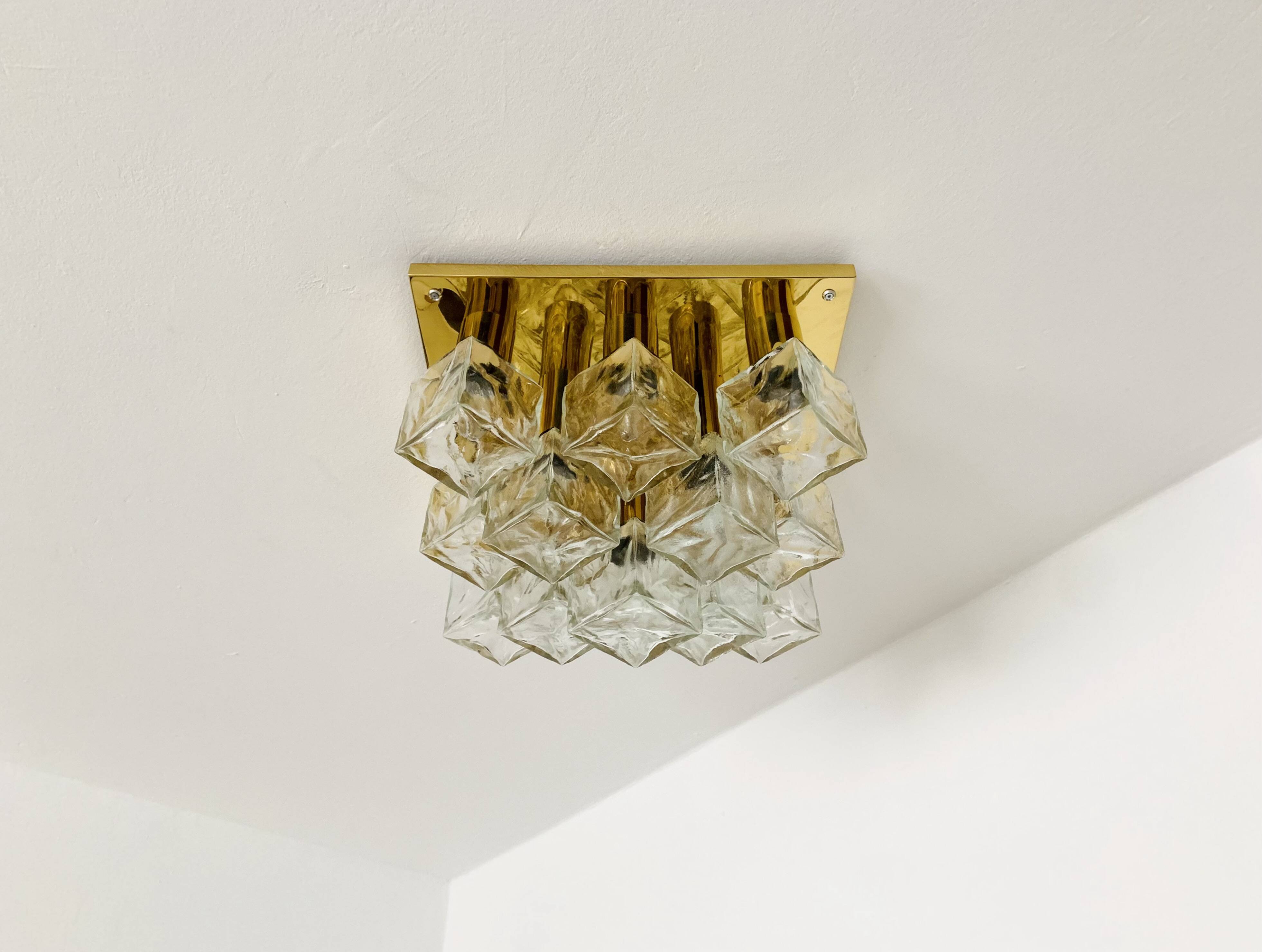 Ice Cube Flush Light by J.T. Kalmar
