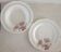 Set of 1 dish and 1 deep dish Badonviller