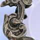 Patinated bronze chandelier mirror early twentieth century