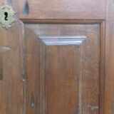 Armoire coloniale bois exotique XlX