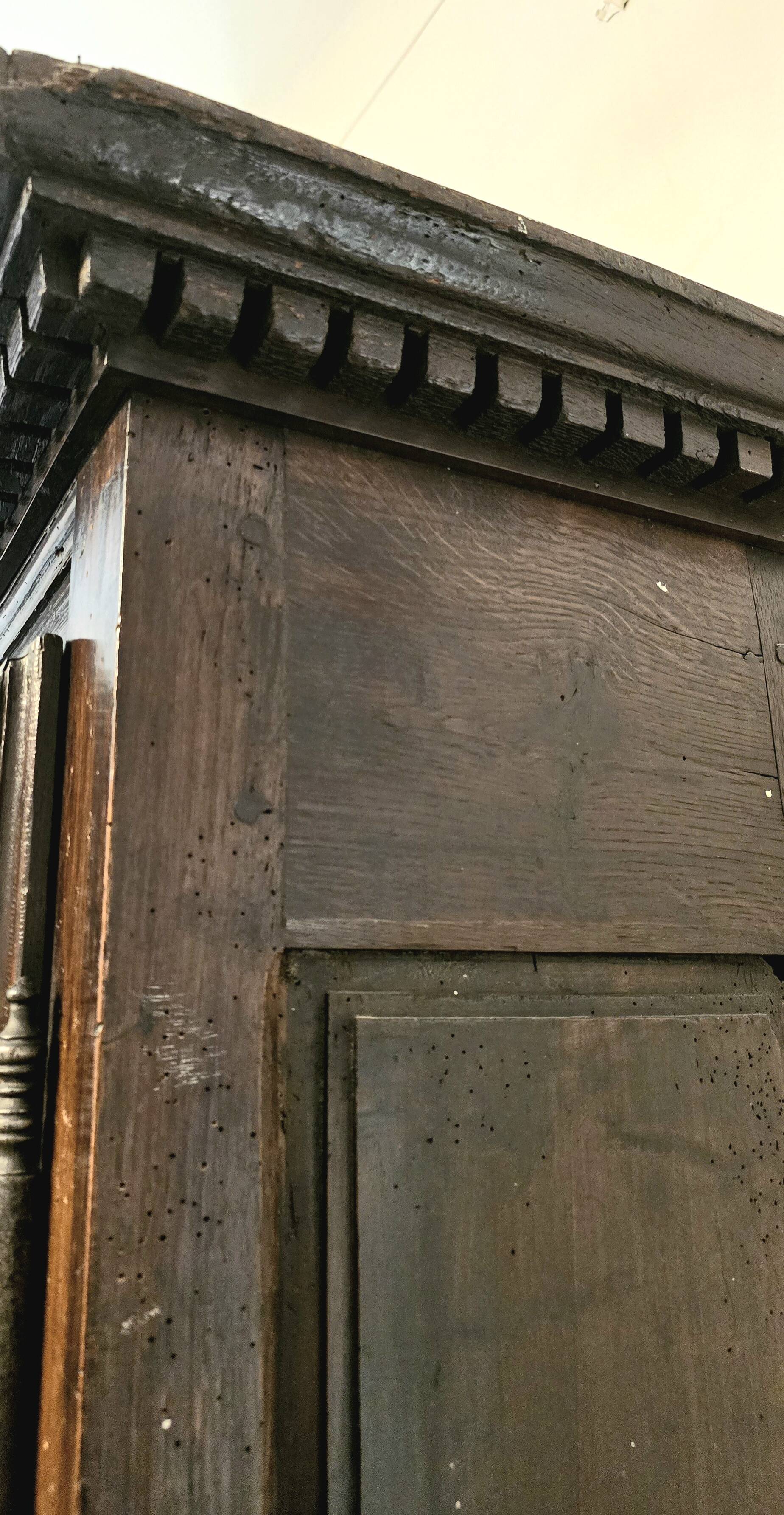 18th century oak bonnet maker