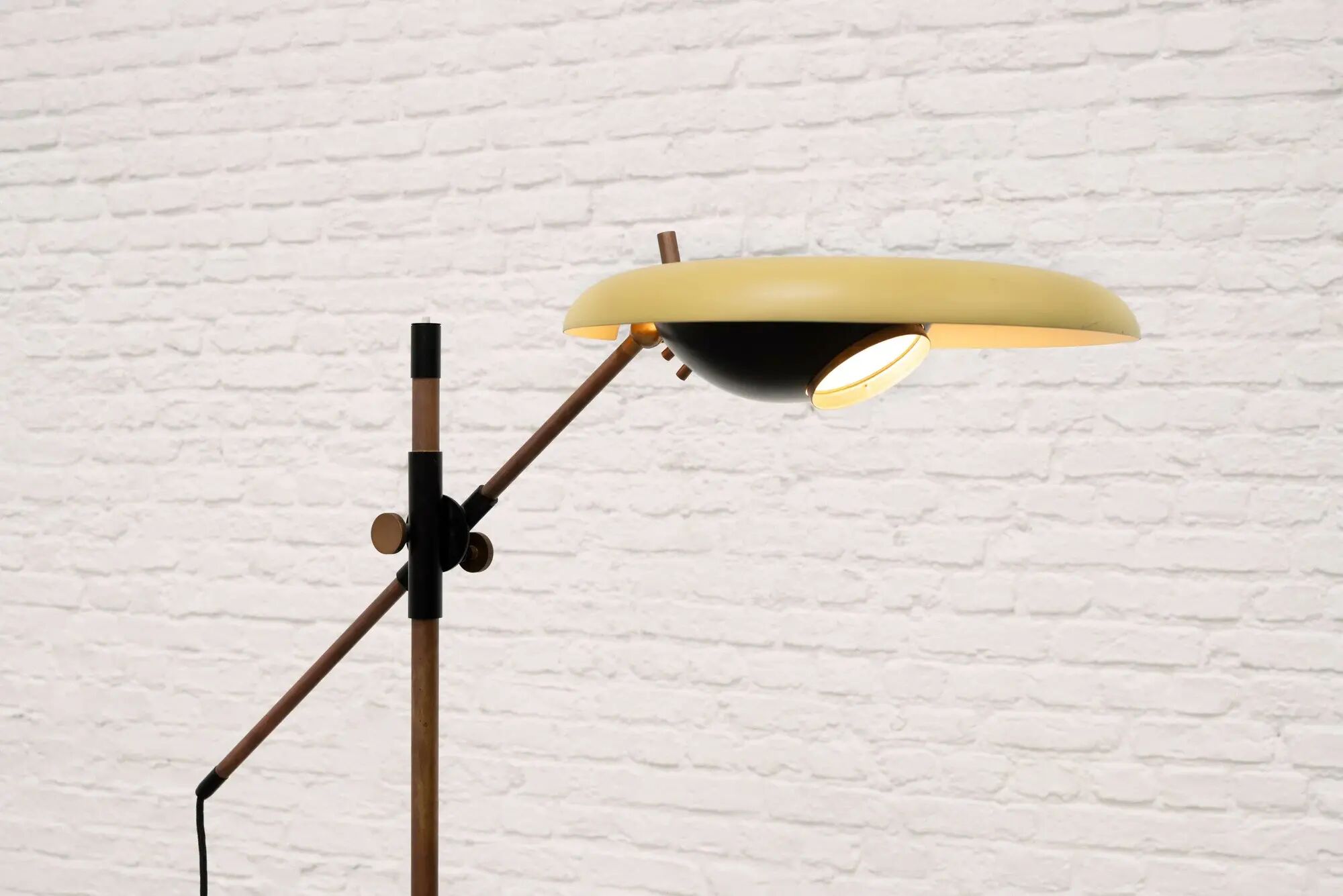 Oscar Torlasco Model 555 T Adjustable Floor Lamp for Lumi Milano, 1950s