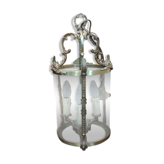 Old lantern Louis XVI style gilded bronze