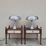 Pair of vintage 1970s Scandinavian style bedside tables