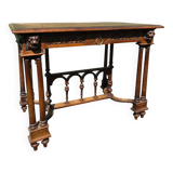 Renaissance desk in carved wood
