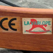 Rocking Horse La Varlope Solid Pine Wood Toy Child