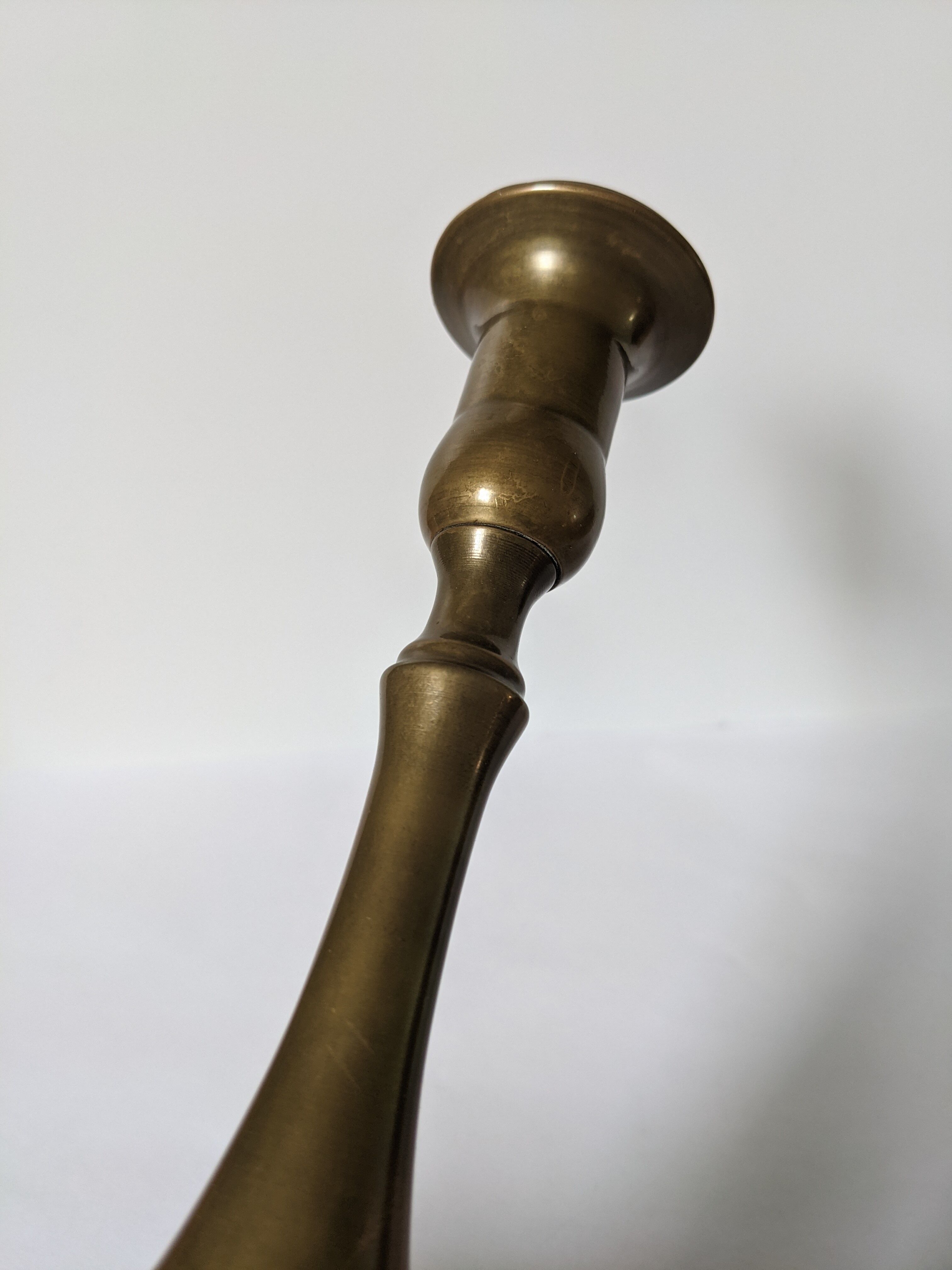 Brass candlestick
