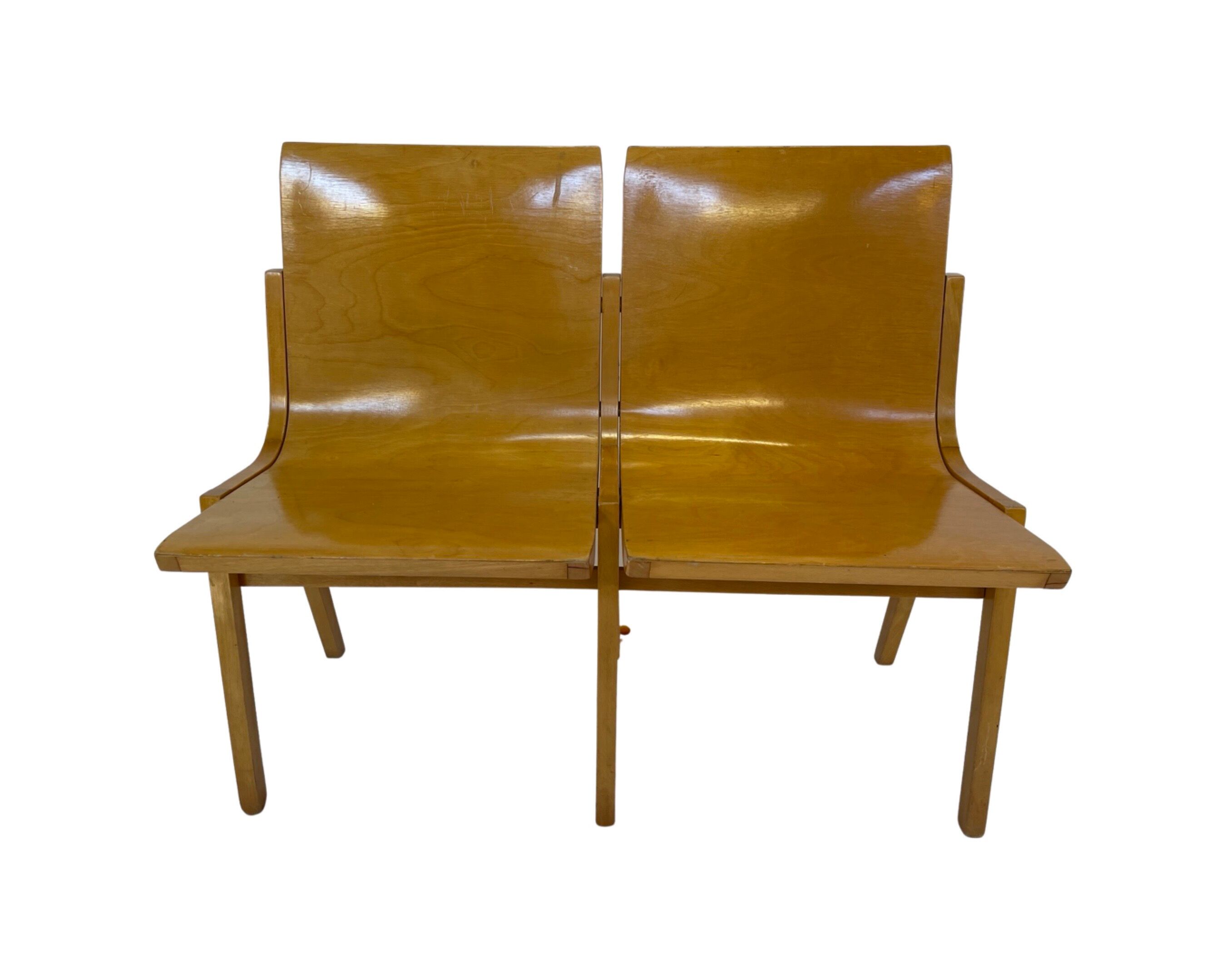 Vintage Roland Rainer 2 seater 1960