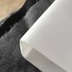 Arlus opaline and vintage steel wall light from the 1950s