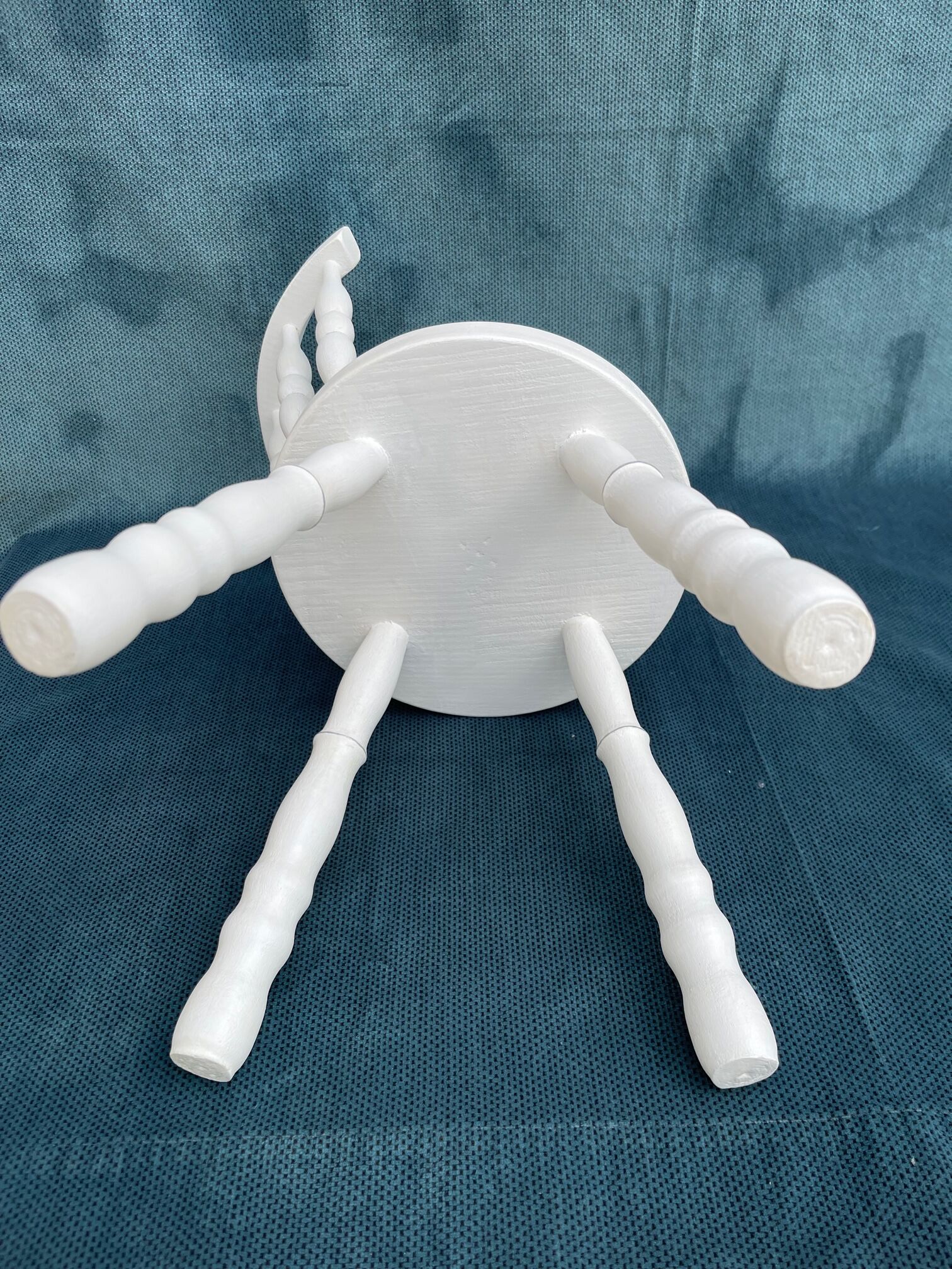 Turned wooden child’s chair