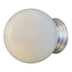 Old globe in opaline vintage wall or ceiling light diameter 20 cm and aluminum base LAMP-7050