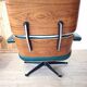 Fauteuils Lounge Eames ,production Herman Miller, avec ottoman. En cui