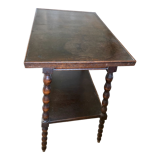 Dark wood table