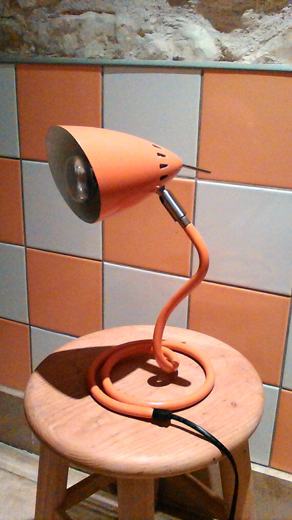 Lamp metal orange style 70