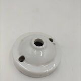 Enameled sheet metal cone pendant light