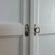 Large Parisian wardrobe in renovated oak wood.