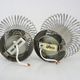 Pair of vintage wall appliques Philippe Rogier Oxar, Luminox, Gallery Oxar. Year 70