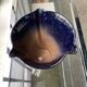 Glazed ceramic vase