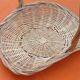 Butterfly basket centerpiece fruit / vegetable basket woven wicker