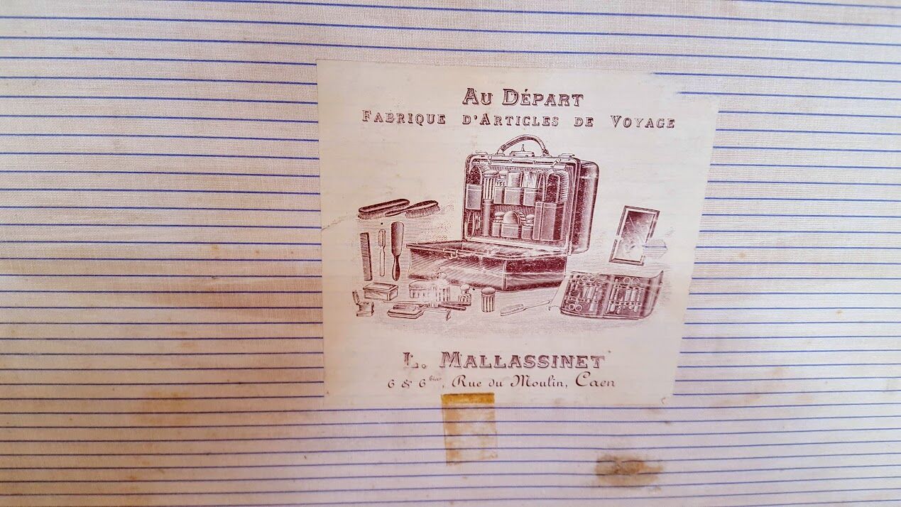 Vintage travel trunk