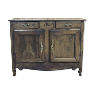 Buffet rustique XIXème en châtaignier